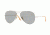 Ray-Ban Aviator Large Metal Prescription Sunglasses RB3025 RB3025-9065I5-55 - Lens Diameter 55 mm, Frame Color Silver