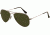 Ray-Ban Aviator Small Metal Sunglasses RB3044 W3100-5214 - Gunmetal Frame, Crystal Gray Lenses