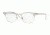 Ray-Ban Clubmaster Eyeglasses RX5154 with Rx Prescription Lenses 2001-49 - White Trasparent Frame