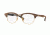 Ray-Ban CLUBMASTER RX5154M Eyeglass Frames 5560-51 - Walnut Rubber Black Frame