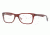 Ray-Ban Eyeglasses RX5228 with Rx Prescription Lenses 5112-5317 - Top Bordeaux / Transparent Red Frame, Demo Lens Lenses