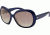 Ray-Ban Jackie OHH II Sunglasses RB4098 601111-6014 - Blue Frame, Gray Gradient Lenses