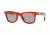 Ray-Ban Original Wayfarer Prescription Sunglasses, 50mm, Red, RB2140-1243P2-50-SV