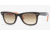 Ray-Ban Wayfarer Sunglasses 100251-4722 - Top Black On Tr.str.oran Crystal Brown Gradient