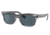 Ray-Ban RB2283 Mr Burbank Sunglasses - Men's, Striped Gray Frame, Blue Lens, 58, RB2283-1314R5-58