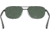 Ray-Ban RB3528 Sunglasses 006/71-61 - Matte Black Frame, Green Lenses