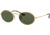 Ray-Ban RB3547N Sunglasses 001-48 - Gold Frame, Green Lenses