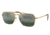 Ray-Ban RB3636 New Caravan Sunglasses, Legend Gold Frame, Silver/Blue Chromance Lens, Polarized, 58, RB3636-9196G6-58