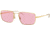 Ray-Ban RB3669 Sunglasses, Arista, Evolve Photo Pink To Blue, 55, RB3669-001-Q3-55