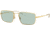 Ray-Ban RB3669 Sunglasses, Arista, Evolve Photo Green To Blue, 55, RB3669-001-Q5-55
