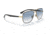 Ray-Ban RB3683 Sunglasses, Clear Gradient Blue Lenses, Black On Arista, 56, RB3683-90003F-56