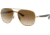 Ray-Ban RB3683 Sunglasses, Clear Gradient Brown Lenses, Arista, 56, RB3683-001-51-56