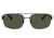 Ray-Ban RB3687 Sunglasses - Mens, Black Frame, Green Lens, 58, RB3687-002-31-58