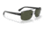 Ray-Ban RB3687 Sunglasses - Mens, Black Frame, Green Lens, 58, RB3687-002-31-58