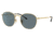 Ray-Ban RB3772 Rob Sunglasses, Arista Frame, Dark Blue Lens, Polarized, 54, RB3772-001-3R-54