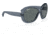 Ray-Ban RB4098 Jackie Ohh II Sunglasses - Womens, Transparent Blue Frame, Dark Grey Lens, Polarized, 60, RB4098-659281-60