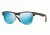 Ray-Ban RB4175 Sunglasses 609217-57 - Matte Havana Frame, Grey Mirror Blue Lenses