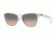 Ray-Ban RB4175 Sunglasses 879/N1-5716 - Demi Shiny White Frame, Crystal Gray Gradient Pink Lenses