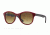 Ray-Ban RB4203 Sunglasses 604485-51 - Red Frame, Brown Gradient Dark Brown Lenses