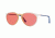 Ray-Ban RB4274 Single Vision Prescription Sunglasses, 53mm, Grad White/rubber Lt Pink Tr, RB4274-6367C8-53-SV