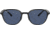 Ray-Ban RB4341 Sunglasses, Dark Blue Lenses, Sanding Black, 51, RB4341-601S80-51