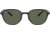Ray-Ban RB4341 Sunglasses, Dark Green Lenses, Sanding Black, 51, RB4341-601S71-51