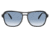 Ray-Ban RB4356 State Side Sunglasses, Transparent Blue Frame, Clear Gradient Blue Lens, 58, RB4356-66033F-58