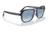 Ray-Ban RB4356 State Side Sunglasses, Transparent Blue Frame, Clear Gradient Blue Lens, 58, RB4356-66033F-58
