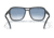 Ray-Ban RB4356 State Side Sunglasses, Transparent Blue Frame, Clear Gradient Blue Lens, 58, RB4356-66033F-58