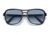 Ray-Ban RB4356 State Side Sunglasses, Transparent Blue Frame, Clear Gradient Blue Lens, 58, RB4356-66033F-58