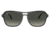 Ray-Ban RB4356 State Side Sunglasses, Transparent Grey Frame, Grey Gradient Lens, 58, RB4356-660571-58
