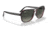 Ray-Ban RB4356 State Side Sunglasses, Transparent Grey Frame, Grey Gradient Lens, 58, RB4356-660571-58