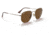Ray-Ban RB8148 Hexagonal Sunglasses, Demigloss Antique Gold Frame, Brown Lens, Polarized, 51, RB8148-920757-51