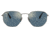 Ray-Ban RB8148 Hexagonal Sunglasses, Demigloss Gunmetal Frame, Blue Mirror Gold Lens, Polarized, 51, RB8148-9208T0-51