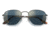 Ray-Ban RB8148 Hexagonal Sunglasses, Demigloss Gunmetal Frame, Blue Mirror Gold Lens, Polarized, 51, RB8148-9208T0-51