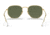Ray-Ban RB8148 Hexagonal Sunglasses, Legend Gold, Green Lens, Polarized, 51, RB8148-921658-51