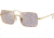 Ray-Ban Rectangle RB1969 Sunglasses, Arista, Photo Dark Grey Mirror Gold, 54, RB1969-001-B3-54