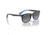 Ray-Ban RJ9076S Sunglasses - Kids, Black On Rubber Blue Frame, Grey Gradient Polarized Lens, 49, RJ9076S-7122T3-49
