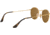 Ray-Ban ROUND METAL RB3447N Sunglasses 001/Z2-50 - Shiny Gold Frame, Copper Flash Lenses