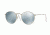 Ray-Ban RB3447 Progressive Prescription Sunglasses RB3447-019-30-53 - Lens Diameter 53 mm, Frame Color Matte Silver