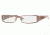 Ray-Ban RX8584 SV Prescription Eyeglasses Light Brown Gloss Frame / 49 mm Prescription Lenses, 1033-4916