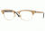 Ray-Ban RX5154 SV Prescription Eyeglasses - Top Brown On Black Demo Lens Frame / 49 mm Prescription Lenses, 2375-4921