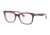 Ray-Ban RX5285 Eyeglass Frames 2126-53 - Top Brown On Opal Pink