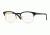 Ray-Ban RX6317 Eyeglass Frames 2833-49 - Top Black On Matte Gold Frame