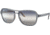 Ray-Ban State Side RB4356 Sunglasses, Light Gray Blu Light Brown, 58, RB4356-6550GF-58
