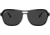 Ray-Ban State Side RB4356 Sunglasses, Polarized Black Lenses, Black Transparent Black, 58, RB4356-654548-58
