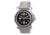 REACTOR Proton World Men's Watch with Never Dark Illuminated Dial, Stainless Steel Bracelet, Black Dial, Medium 91601