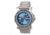 REACTOR Proton World Men's Watch with Never Dark Illuminated Dial, Stainless Steel Bracelet, Bright Blue Dial, Medium 91603