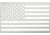 ReadyMan American Flag Card with SS Construction, 3.5in X 2in, SS Construction, Pack .45 Oz, Stencil Of American Flag, AMERICAN FLAG CARD