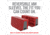 Real Avid Smart Jaws Multi-fit Sleeves, Red, Medium, AVSFJMF
